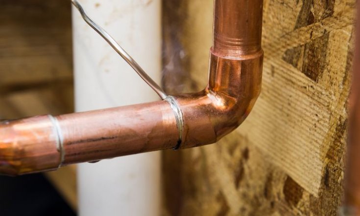 Copper Pipe Repair for Pinhole Leaks